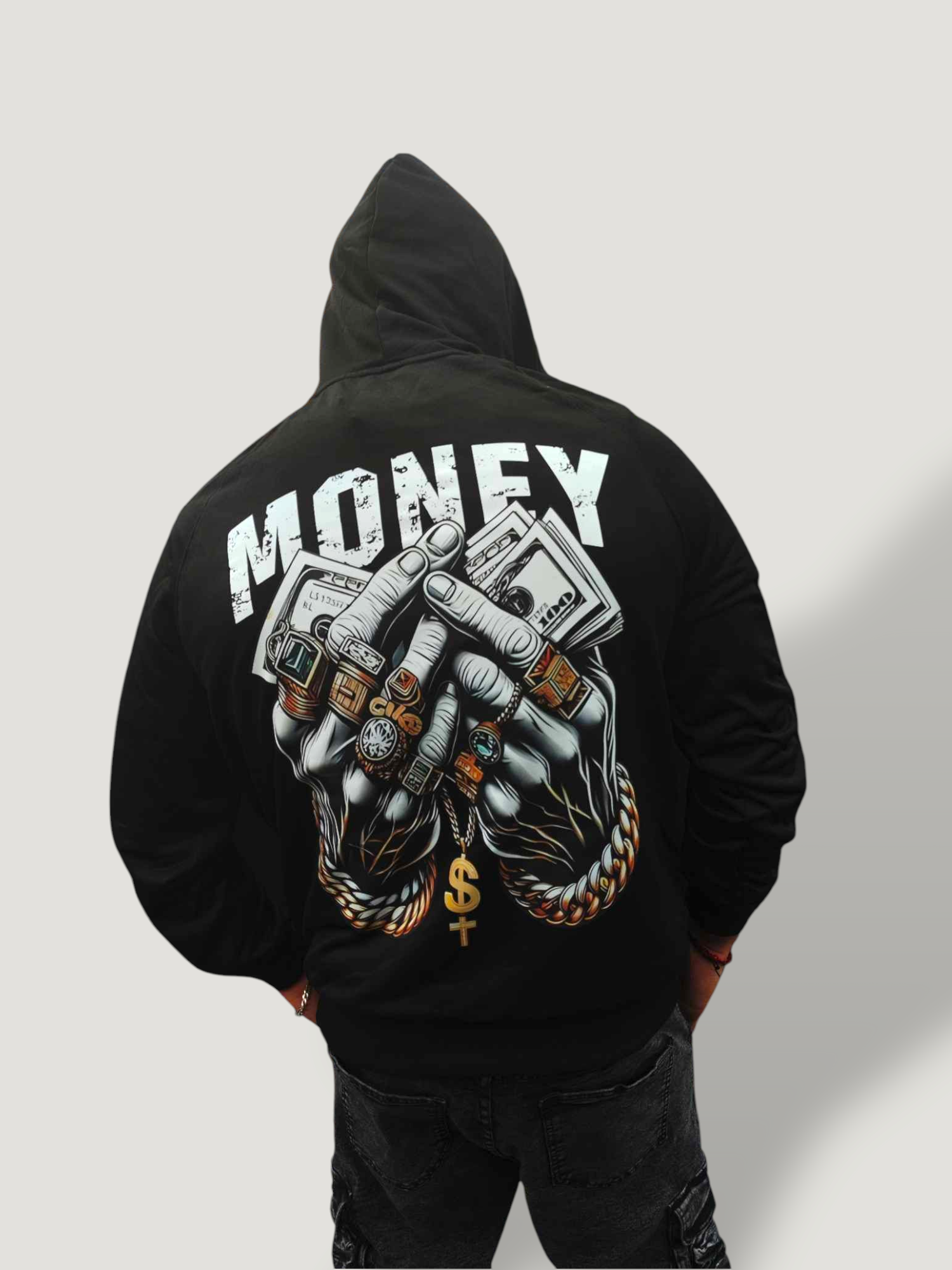 Poleron Money Negro