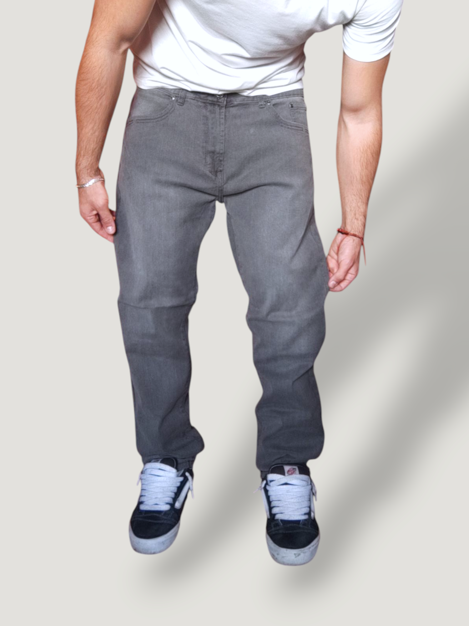 Jeans Básico Gris