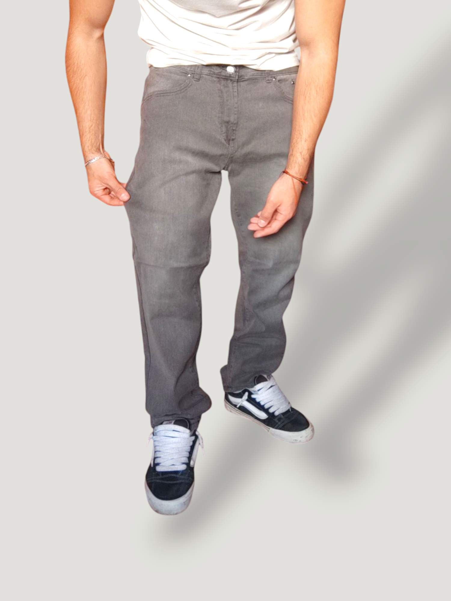 Jeans Básico Gris