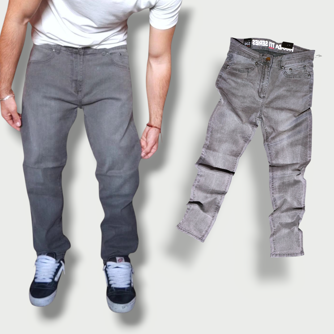 Jeans Básico Gris