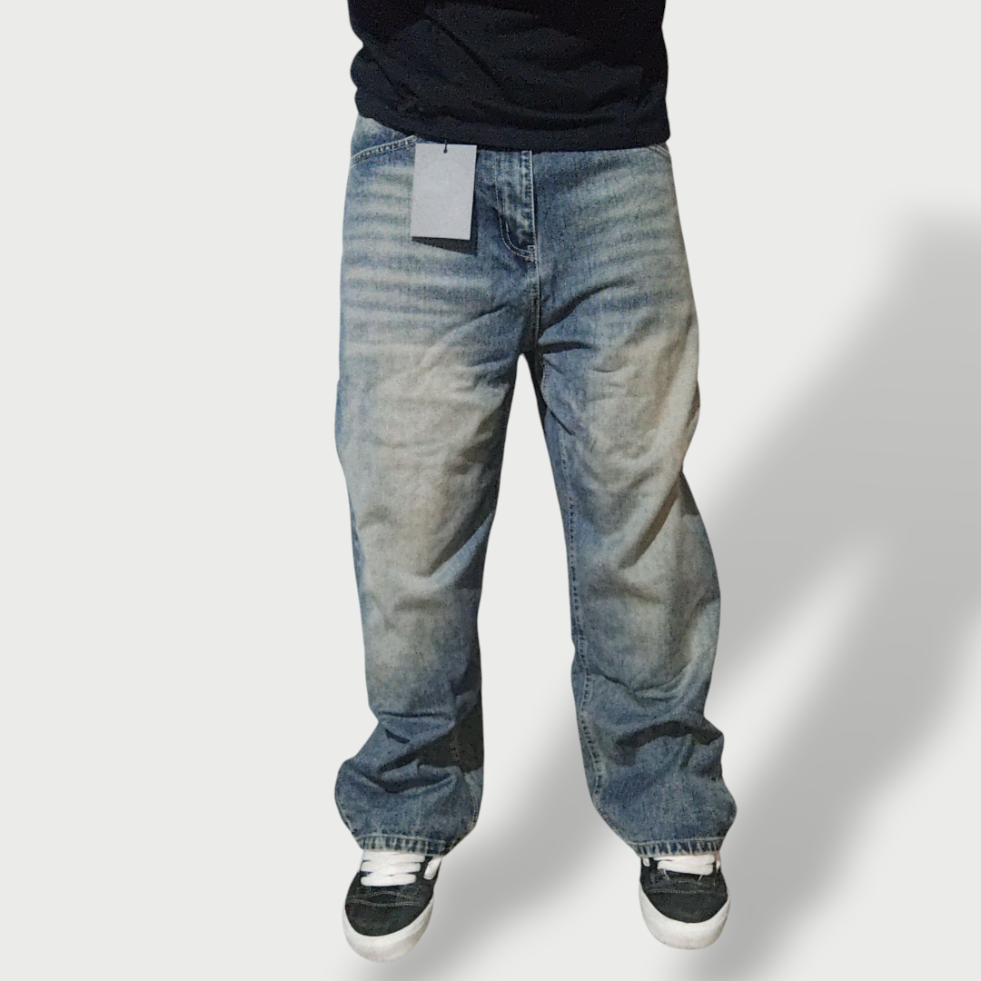 Jeans Baggy Desgastados